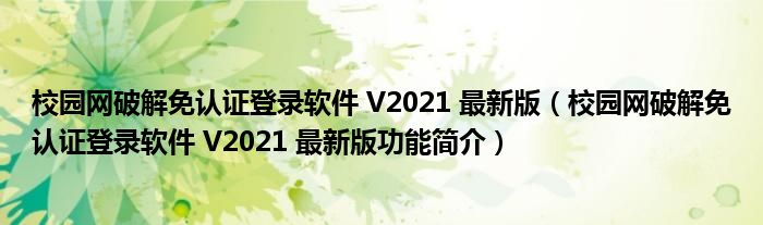 校园网络自由行，VPN解锁无限可能,在数字化浪潮席卷而来的时代，网络已成为我们日常生活中不可或缺的组成部分，对于广大校园学子来说，网络不仅是获取知识的途径，更是社交、娱乐和学习的重要平台，由于种种原因，校园网络存在诸多限制，正是在这样的背景下，一款名为校园VPN的工具应运而生，校园VPN究竟是什么？它为何如此重要？我们将深入探讨这一问题。,校园vpn是什么,第1张