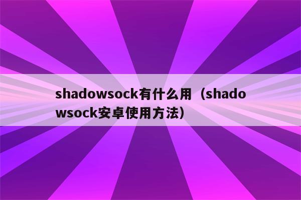 Shadowsocks vs. VPN，深度解析两种网络代理工具的全面对比